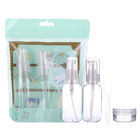 Plastic Spray Pump Bottle ODM 80ml Travel Cosmetic Containers