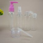 PET 125ml 150ml 180ml Travel Cosmetic Containers