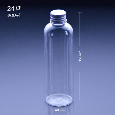 24mm Aluminum Cap 200ml Empty Juice Bottles