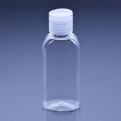 PET 50ml Transparent Antibacterial Gel Bottle