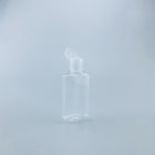 Transparent Octagonal Bottle 60ml Flip Cap Alcohol Disinfection