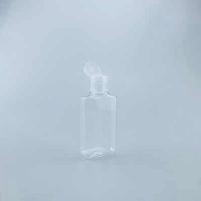 Transparent Octagonal Bottle Capacity 60ml Flip Cap