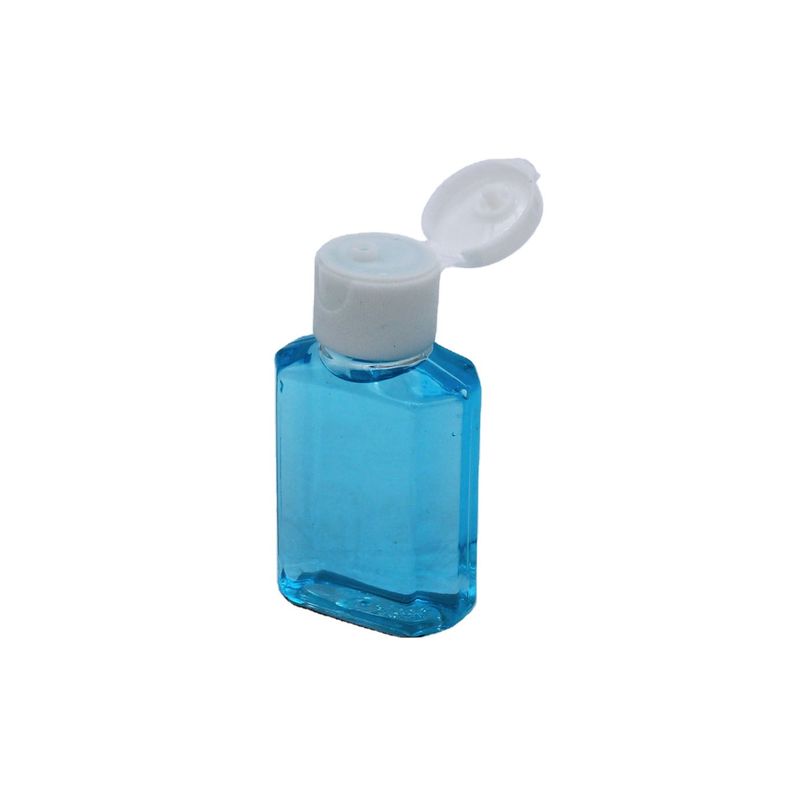 Color Painting Empty PETG mini hand sanitizer bottles
