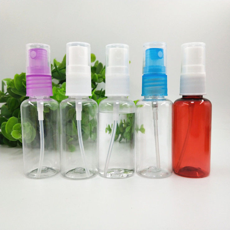 Multi Color Spray Pump ODM 0.68oz Travel Shampoo Bottle