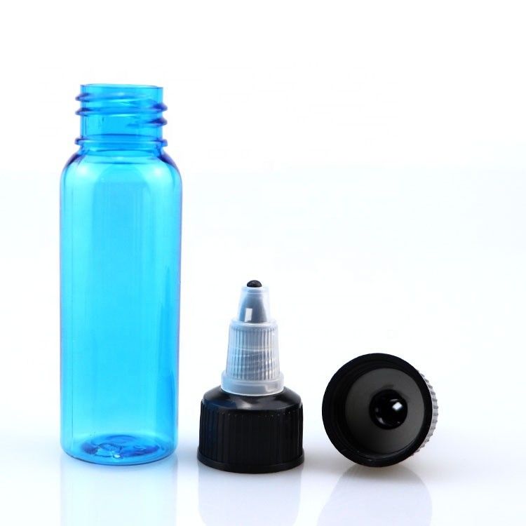 Colorful ODM 75ml Twist Top Plastic Squeeze Bottles