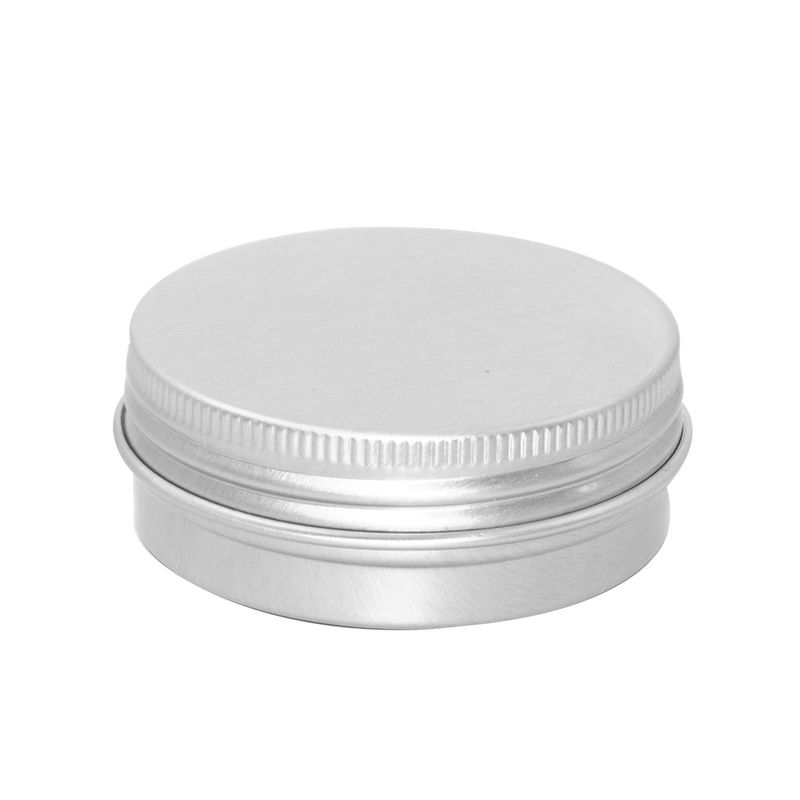 Small 60g Aluminium Lip Balm Pots Cosmetic Jar