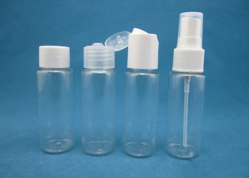 Flip Top Screw Spray Cap 60ml 100ml Plastic Container Bottles