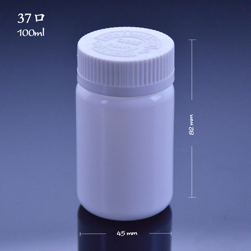 HDPE Frosting Surface 175ml Capacity Empty Tablet Bottle