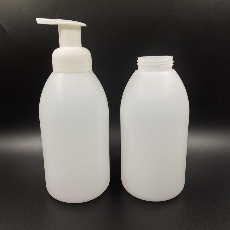 Foam Pump Head 500ml Capacity Plastic Hand Sanitizer Bottles