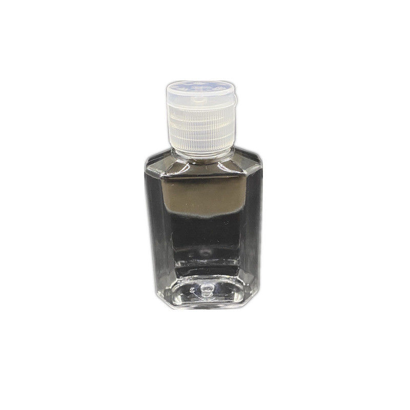 Transparent Octagonal Bottle Capacity 60ml Flip Cap