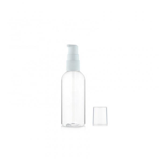 PETG ODM 100ml Empty Lotion Plastic Bottles